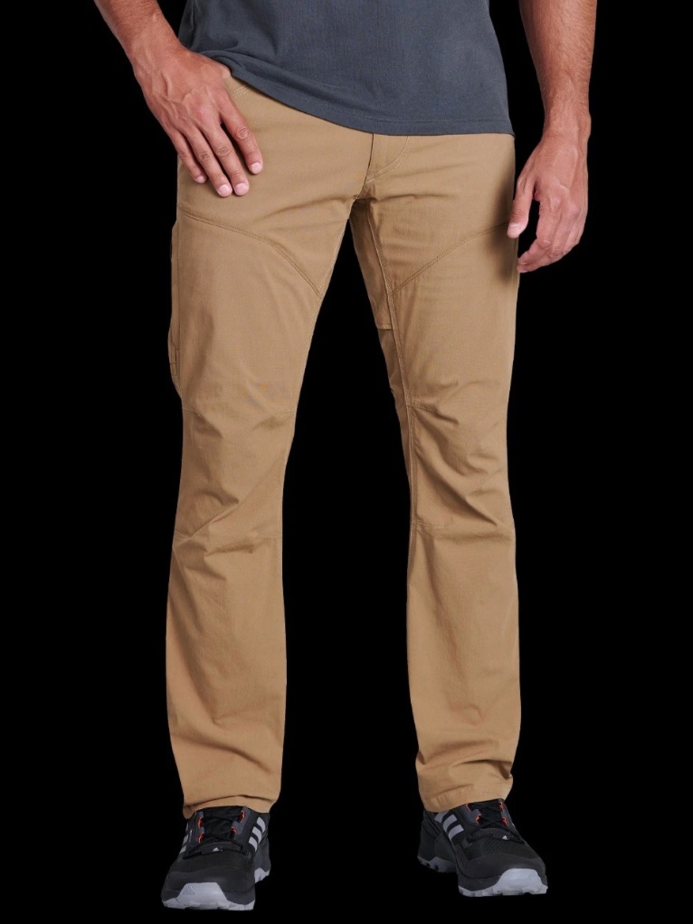 Kuhl Vented 9 Pocket Pants Konfidant Air UPF 50 Hiking Outdoor Cargo 34x30